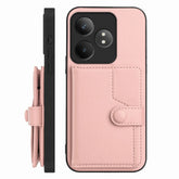 Button Card Bag RFID Anti-theft Phone Case